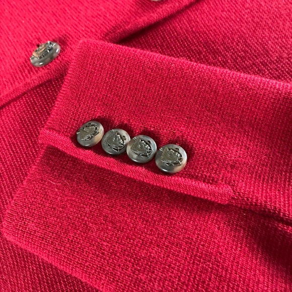 Ralph Lauren Women's Vibrant Red Blazer - Picture 6 of 8